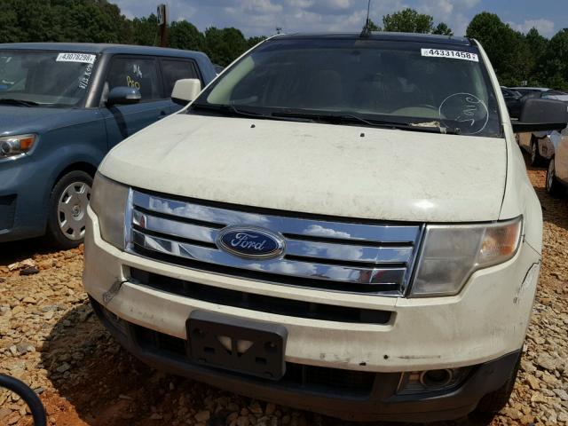 2FMDK39C07BB44016 - 2007 FORD EDGE SEL P CREAM photo 9