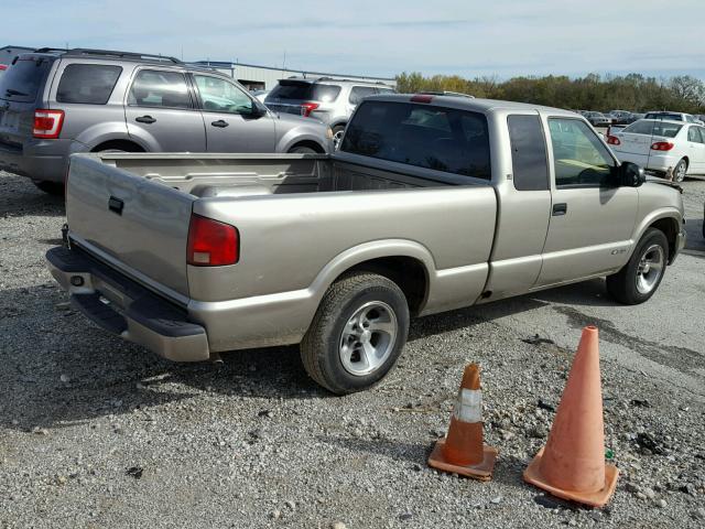 1GCCS19W1Y8212021 - 2000 CHEVROLET S TRUCK TAN photo 4