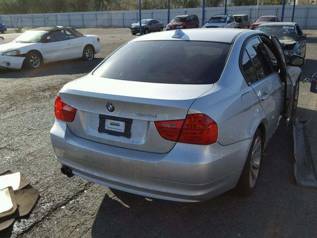 WBAPH5G57BNM71376 - 2011 BMW 328 I SULE SILVER photo 4