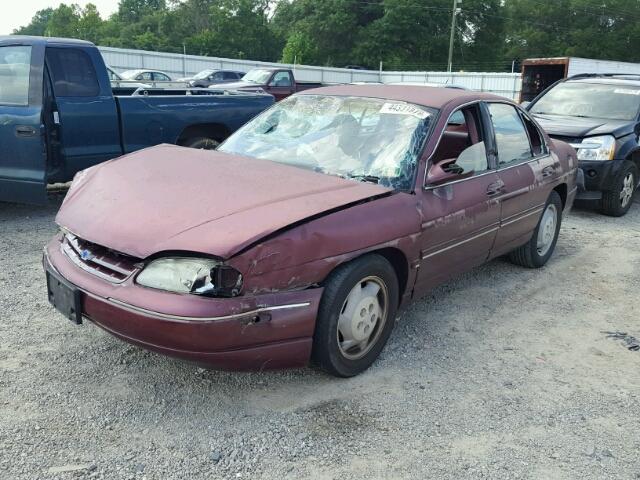 2G1WN52M6T9207648 - 1996 CHEVROLET LUMINA LS BURGUNDY photo 2