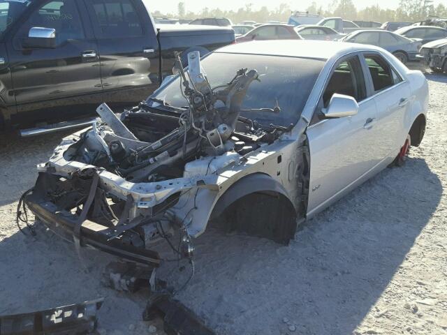 1G6DV5EP4D0134590 - 2013 CADILLAC CTS-V SILVER photo 2