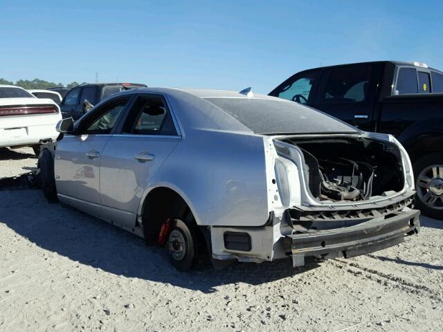 1G6DV5EP4D0134590 - 2013 CADILLAC CTS-V SILVER photo 3