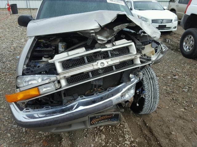 1GNCS13W6Y2352648 - 2000 CHEVROLET BLAZER TAN photo 7