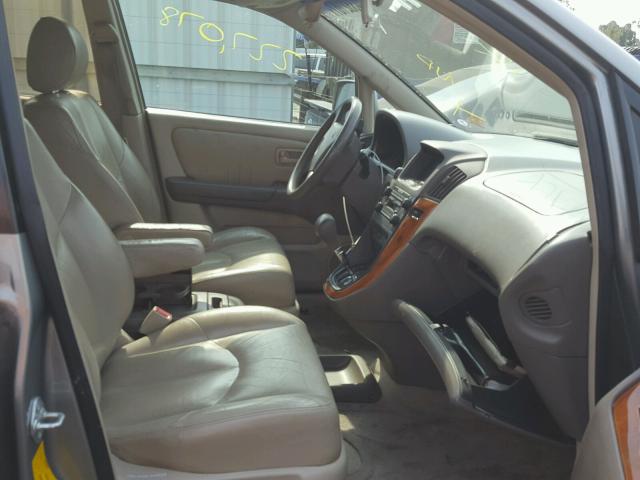 JT6HF10U2Y0143190 - 2000 LEXUS RX SILVER photo 5