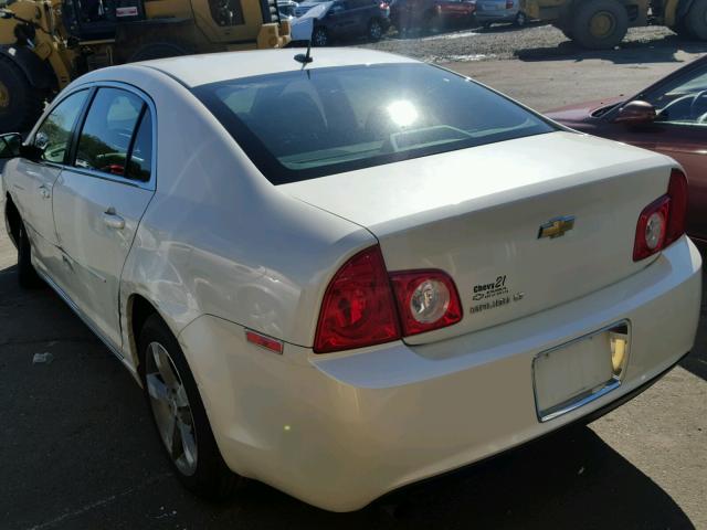 1G1ZC5E17BF317909 - 2011 CHEVROLET MALIBU 1LT 白色 照片 3