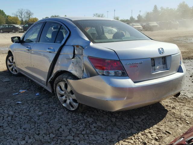 1HGCP26738A059382 - 2008 HONDA ACCORD EX SILVER photo 3