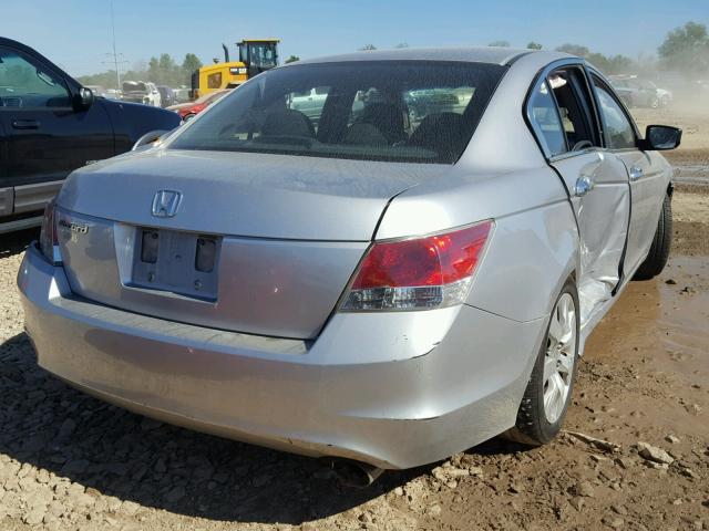 1HGCP26738A059382 - 2008 HONDA ACCORD EX 银色 照片 4