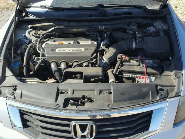 1HGCP26738A059382 - 2008 HONDA ACCORD EX SILVER photo 7