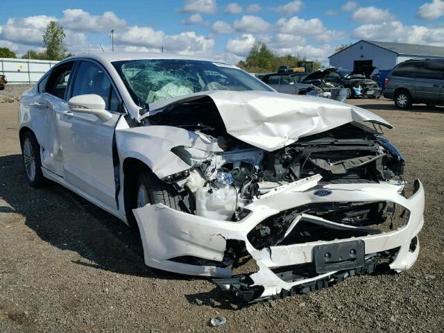 3FA6P0K90GR360676 - 2016 FORD FUSION TIT WHITE photo 1