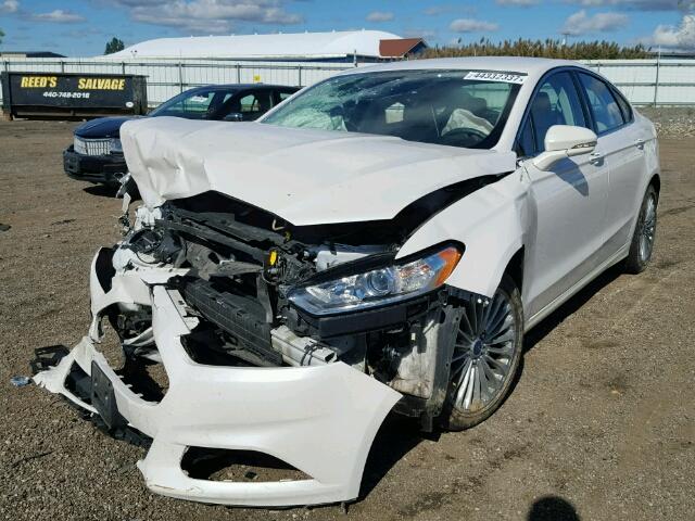 3FA6P0K90GR360676 - 2016 FORD FUSION TIT WHITE photo 2