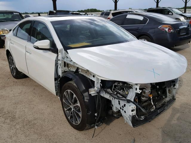4T1BK1EB7JU270349 - 2018 TOYOTA AVALON XLE WHITE photo 1