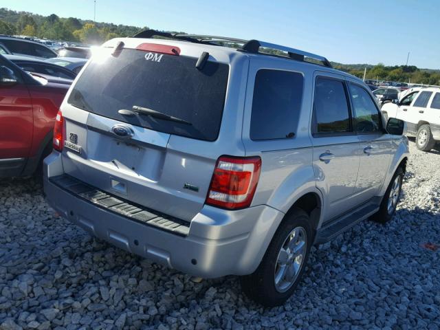 1FMCU0EG2BKB23969 - 2011 FORD ESCAPE SILVER photo 3