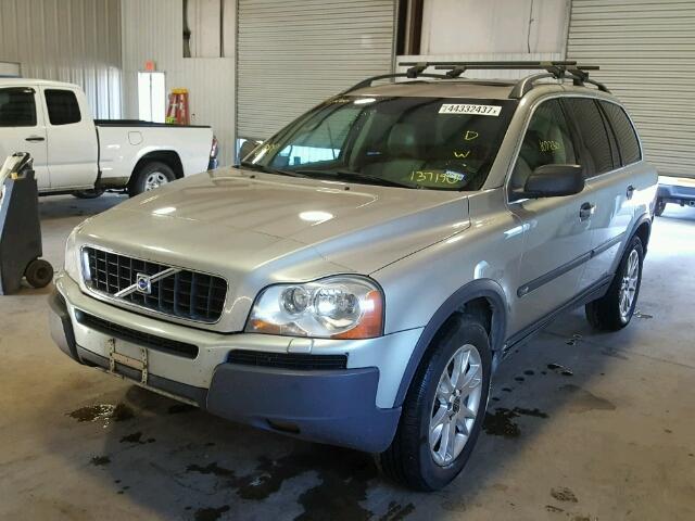 YV1CZ911951137156 - 2005 VOLVO XC90 T6 SILVER photo 2