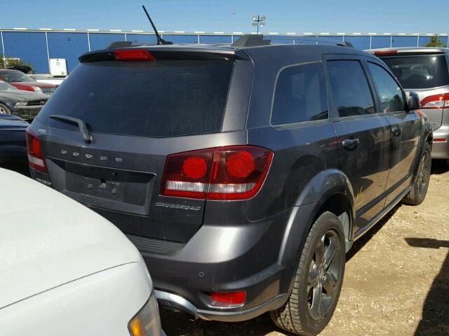 3C4PDCGB7FT678753 - 2015 DODGE JOURNEY CR GRAY photo 4