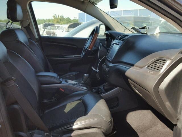 3C4PDCGB7FT678753 - 2015 DODGE JOURNEY CR GRAY photo 5