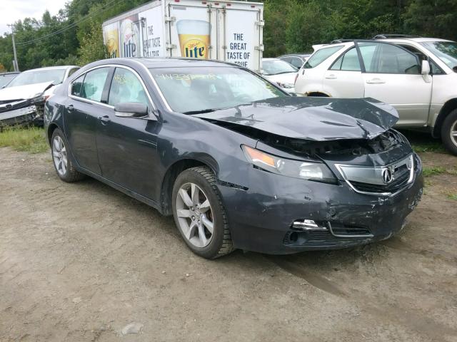 19UUA8F5XCA003813 - 2012 ACURA TL GRAY photo 1