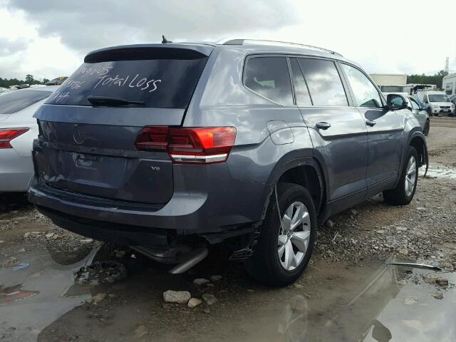 1V2DR2CA3JC513278 - 2018 VOLKSWAGEN ATLAS SE GRAY photo 4