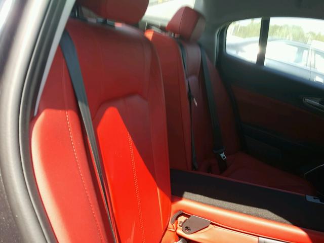 ZARFAEDN0J7564742 - 2018 ALFA ROMEO GIULIA Q4 ნაცრისფერი ფოტო 6