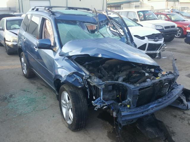 JF2SH6CC3AH723243 - 2010 SUBARU FORESTER BLUE photo 1