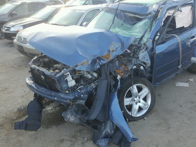 JF2SH6CC3AH723243 - 2010 SUBARU FORESTER BLUE photo 10