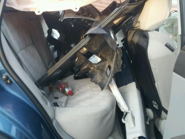 JF2SH6CC3AH723243 - 2010 SUBARU FORESTER BLUE photo 6