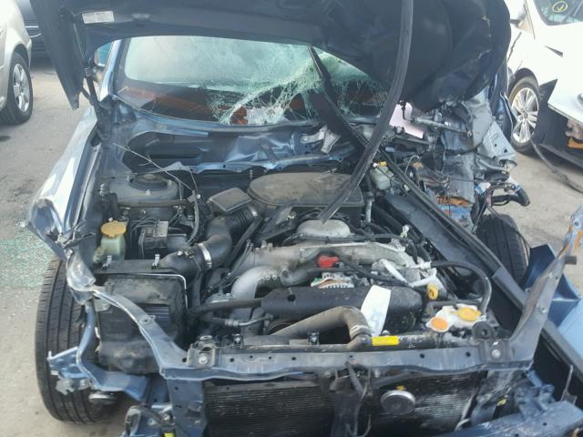 JF2SH6CC3AH723243 - 2010 SUBARU FORESTER BLUE photo 7