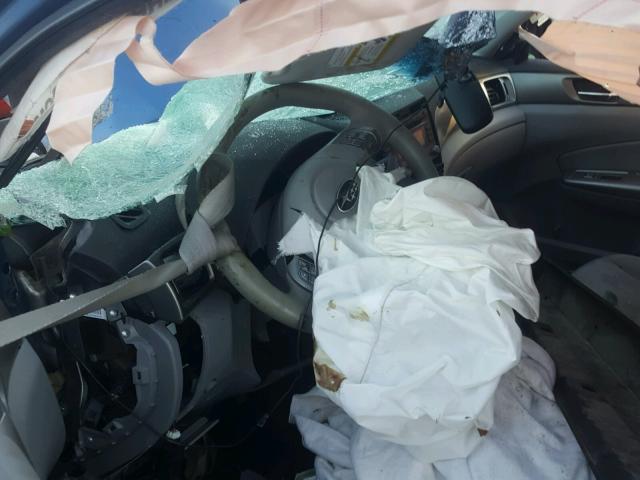 JF2SH6CC3AH723243 - 2010 SUBARU FORESTER BLUE photo 8