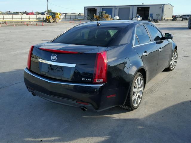 1G6DJ577X80192086 - 2008 CADILLAC CTS BLACK photo 4