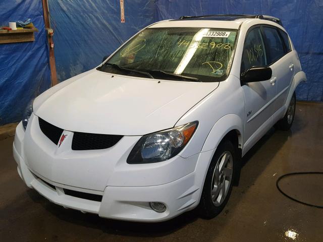 5Y2SM62803Z445292 - 2003 PONTIAC VIBE WHITE photo 2