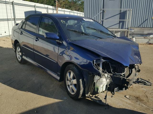 1NXBR32E76Z634282 - 2006 TOYOTA COROLLA BLUE photo 1