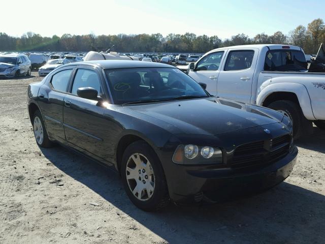 2B3KA43R67H713936 - 2007 DODGE CHARGER SE BLACK photo 1