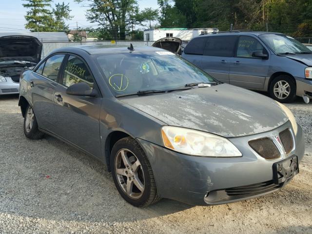 1G2ZH57N294103963 - 2009 PONTIAC G6 GT GRAY photo 1