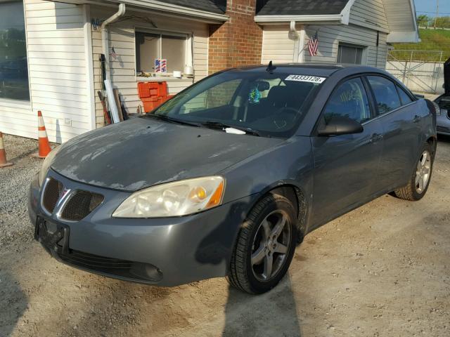 1G2ZH57N294103963 - 2009 PONTIAC G6 GT GRAY photo 2