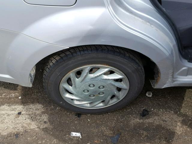 KL1TD5DEXAB125038 - 2010 CHEVROLET AVEO LS GRAY photo 9