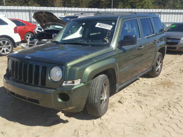 1J8FT28W68D766530 - 2008 JEEP PATRIOT GREEN photo 2