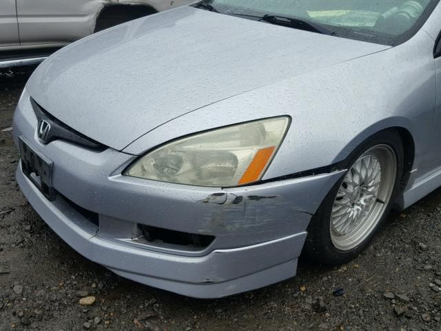 1HGCM81715A008266 - 2005 HONDA ACCORD EX SILVER photo 10