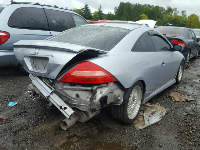 1HGCM81715A008266 - 2005 HONDA ACCORD EX SILVER photo 4