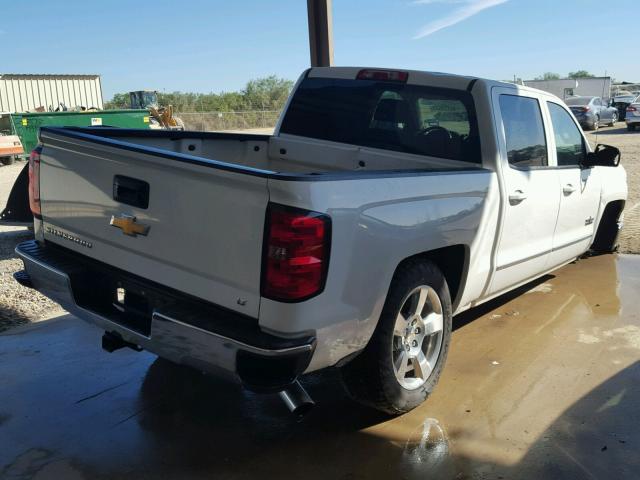 3GCPCREC7EG553888 - 2014 CHEVROLET SILVERADO WHITE photo 4