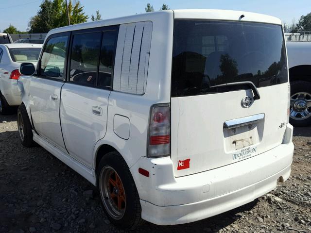 JTLKT324664122594 - 2006 TOYOTA SCION XB Blanco foto 3