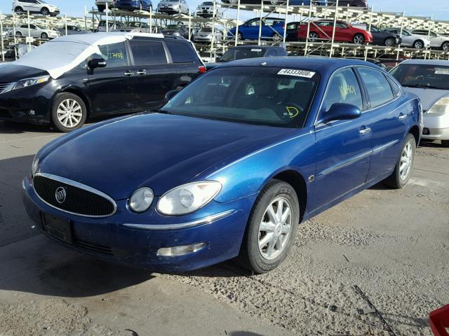 2G4WD562X51350716 - 2005 BUICK LACROSSE C BLUE photo 2