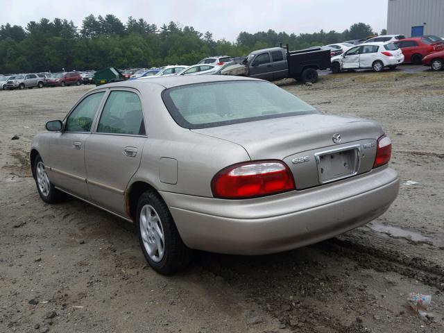 1YVGF22C125264862 - 2002 MAZDA 626 LX BROWN photo 3