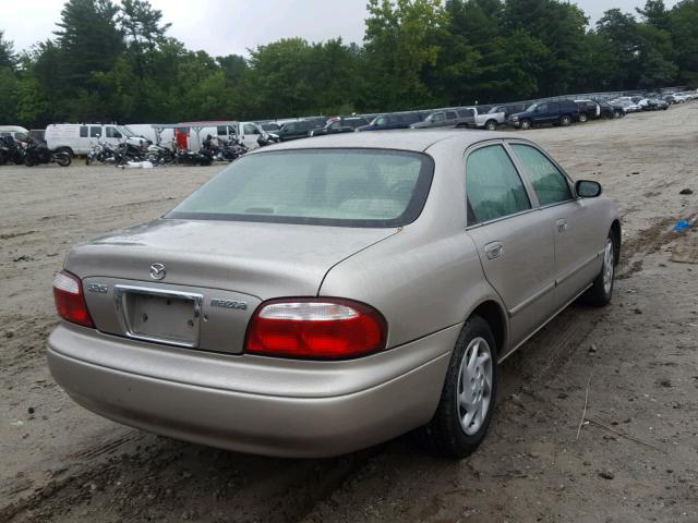 1YVGF22C125264862 - 2002 MAZDA 626 LX BROWN photo 4