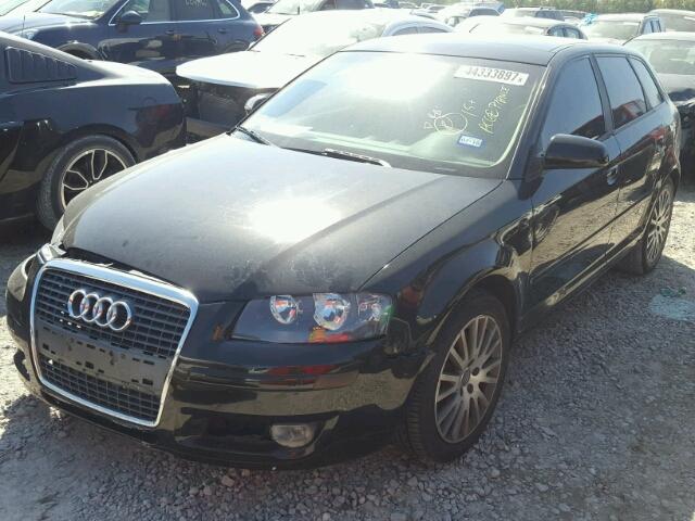 WAUNF78P98A179284 - 2008 AUDI A3 2.0 PRE BLACK photo 2