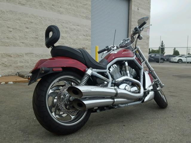 1HD1HAZ302K802327 - 2002 HARLEY-DAVIDSON VRSCA RED photo 4