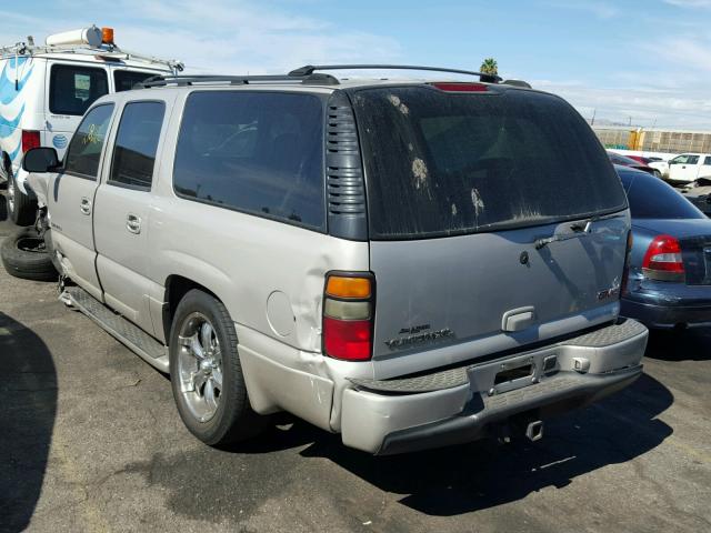 1GKFK66U84J288582 - 2004 GMC YUKON XL D GRAY photo 3