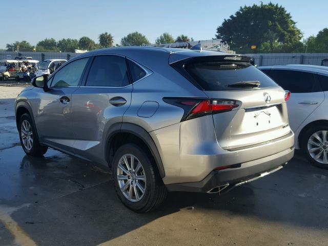 JTJYARBZ5G2043812 - 2016 LEXUS NX 200T GRAY photo 3