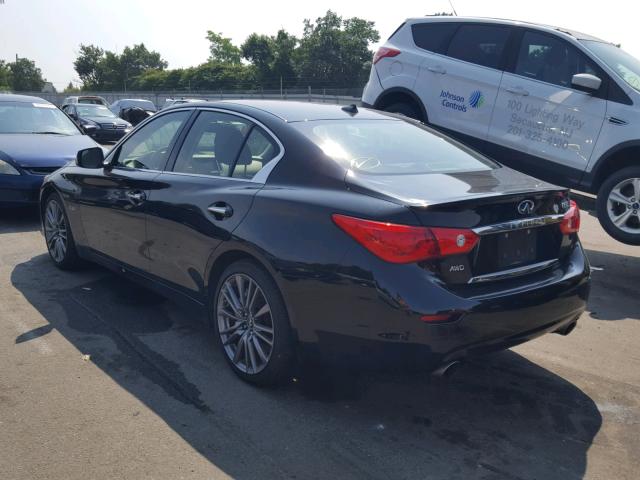 JN1FV7AR6GM451442 - 2016 INFINITI Q50 RED SP BLACK photo 3