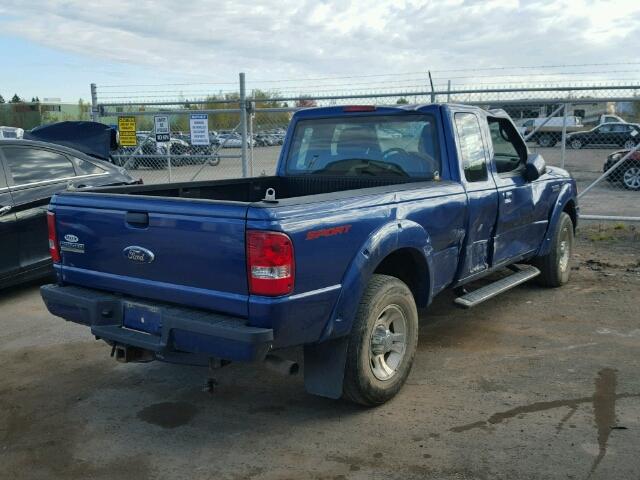 1FTKR4EE6BPA40426 - 2011 FORD RANGER SUP BLUE photo 4