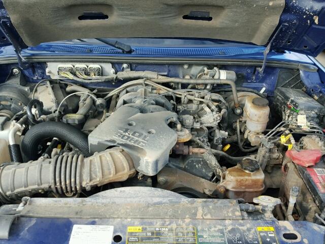 1FTKR4EE6BPA40426 - 2011 FORD RANGER SUP BLUE photo 7