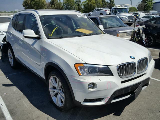 5UXWX7C53BL733911 - 2011 BMW X3 XDRIVE3 WHITE photo 1